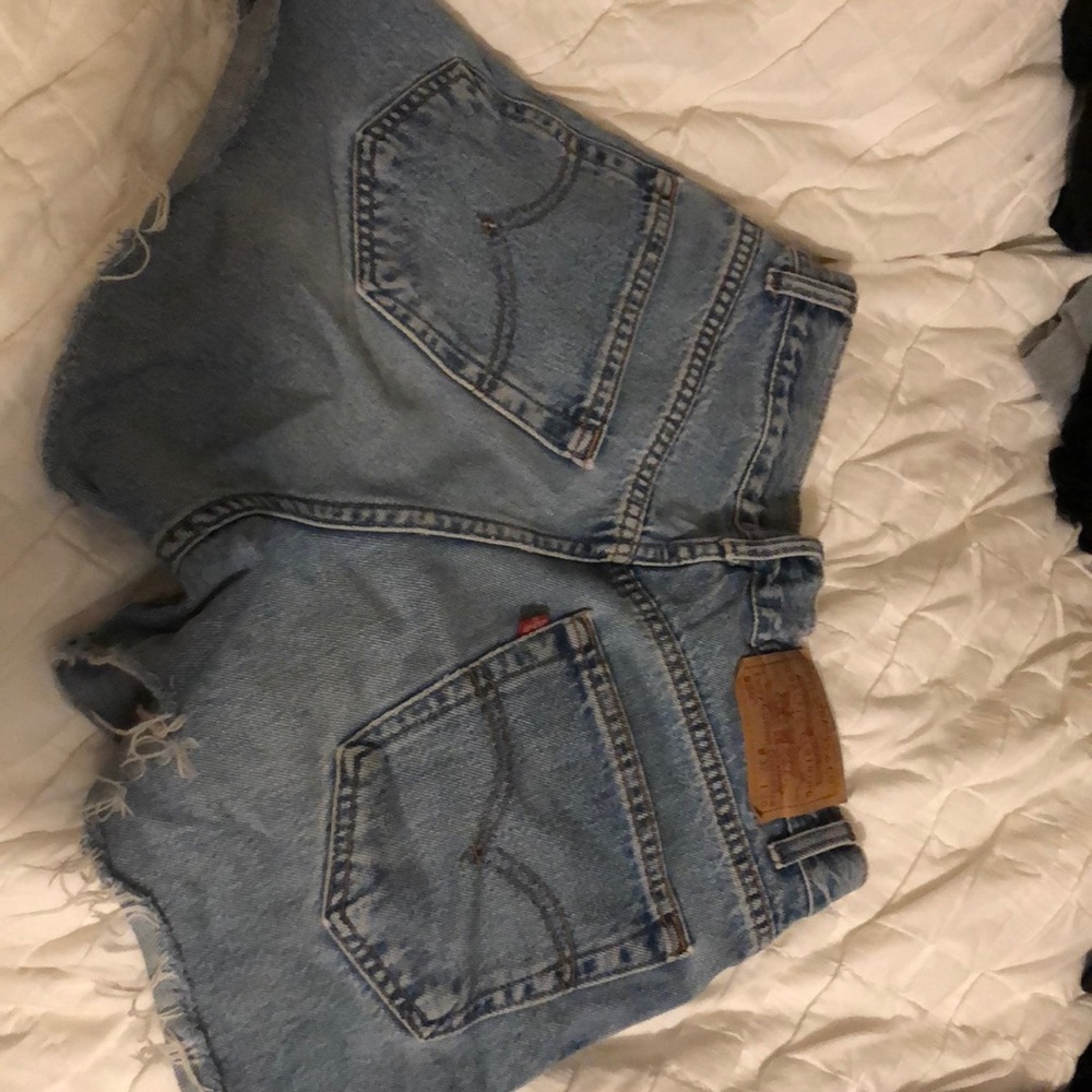 Vintage Levi’s cutoff shorts